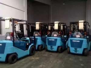 Stiker JIVA, Penjamin Keaslian Forklift Sumitomo