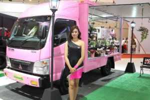 Mitsubishi Fuso Tampil Menarik dengan Modifikasi Karoseri Unik