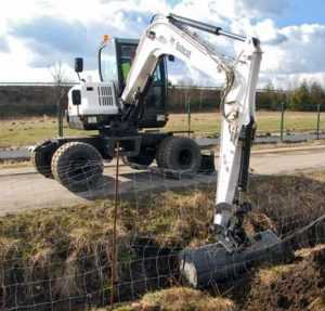 Bobcat Wheeled Excavator E55W
