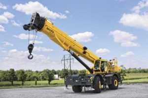 Rough-Terrain Crane Baru Grove di bauma 2016