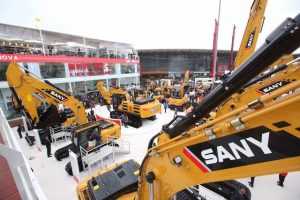 SANY Perkenalkan All Terrain Crane 100 Ton Baru di bauma China 2016