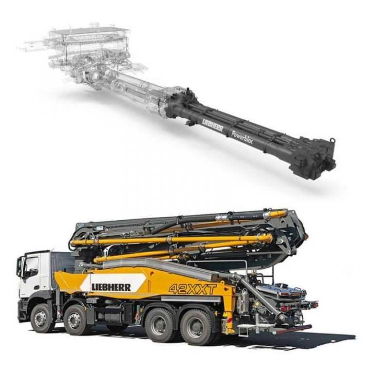 Mengintip Pompa Beton Liebherr