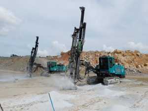 Mengenal EVERDIGM, Top Hammer Drilling Rig