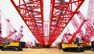 SANY Sudah Menyerahkan Crawler Crane 4.000 Ton