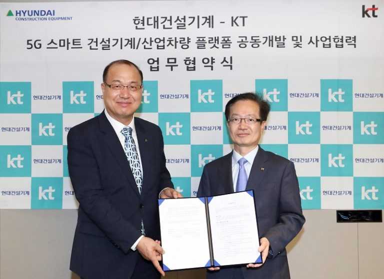 Hyundai CE bermitra dengan KT dorong solusi logistik cerdas
