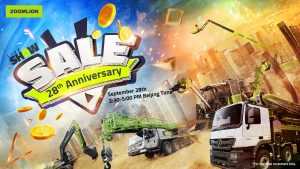 Ingin Mendapatkan Penawaran Terbaik dari Zoomlion, Jangan Lewatkan Live Streaming “28th Anniversary Sale”