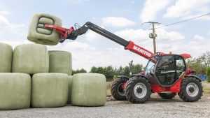 Telehandler Manitou di Mata Para Pelanggan