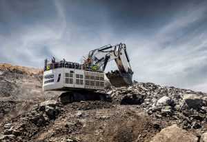 Excavator Tambang Baru Liebherr R9600