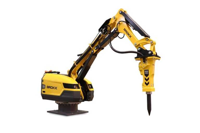 Brokk Luncurkan Breaker Boom System