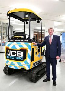 Mesin bertenaga hydrogen JCB pada KTT NPP