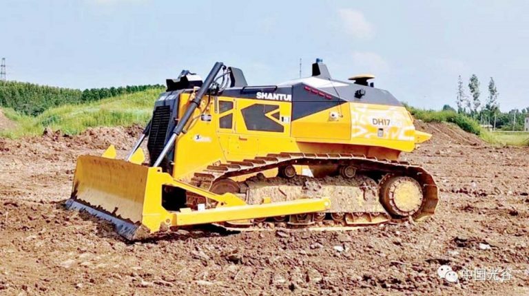 Shantui Klaim Dirinya sebagai Penemu Bulldozer Otomatis Pertama di Dunia