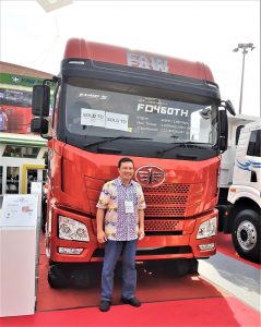 Presiden Director PT Gaya Makmur Mobil, Frankie Makaminang. Foto EI