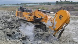Excavator LiuGong untuk Aplikasi Rock Arm Ripper