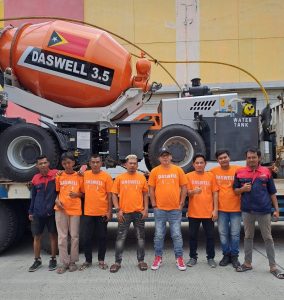 Concrete Machinery Daswell Percepat Pembangunan Infrastruktur Indonesia