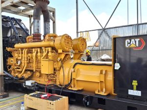 Mengintip Demo Genset Ramah Lingkungan Cat 3516E