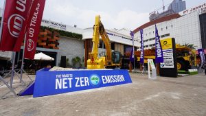 United Tractors Perkenalkan New 20 Ton Class Electric Excavator di Mining Indonesia 2023