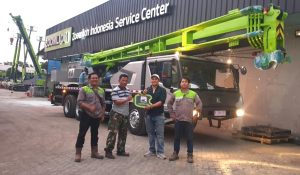 PT Zoomlion Indonesia Heavy Industry memiliki fasilitas Service Center untuk mendukung kelancaran operasi unit-unit para pelanggan. Foto: Dok. ZIHI