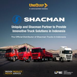 Uniquip Menjadi Distributor Resmi Truk Shacman