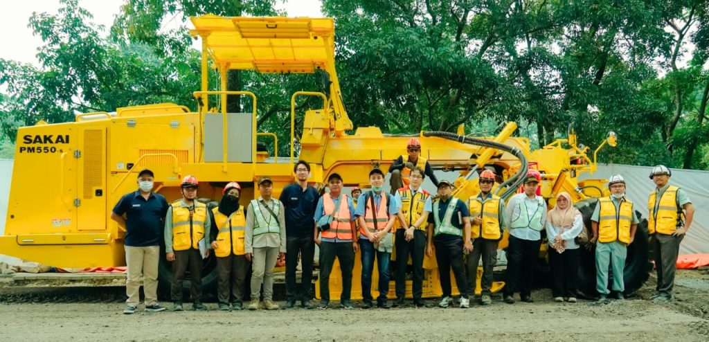 Road Stabilizer Sakai PM550-s Perkenalkan Cara Kerja Baru