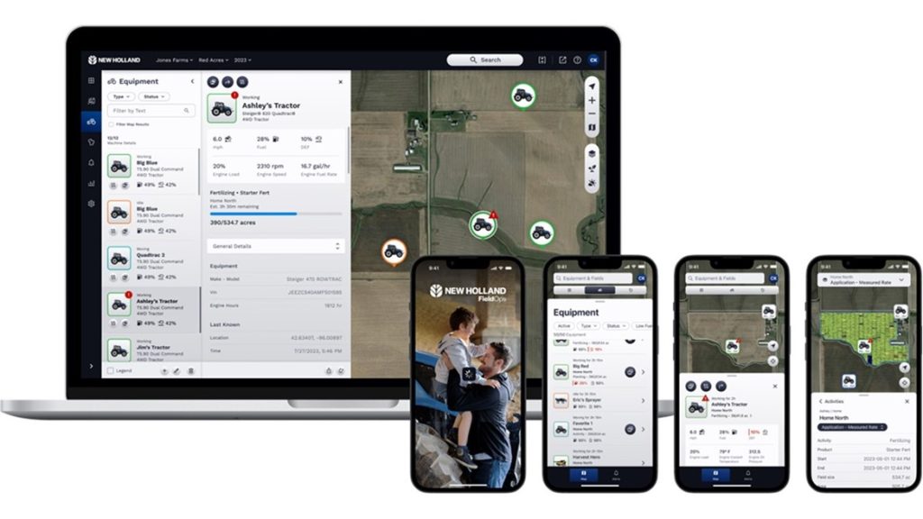 FieldOps™ New Holland, platform baru untuk manajemen data pertanian
