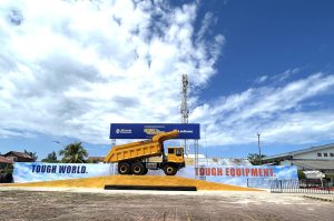 Test Drive Wide Body Dump Truck DW105A Yang Dilengkapi Allison Transmission