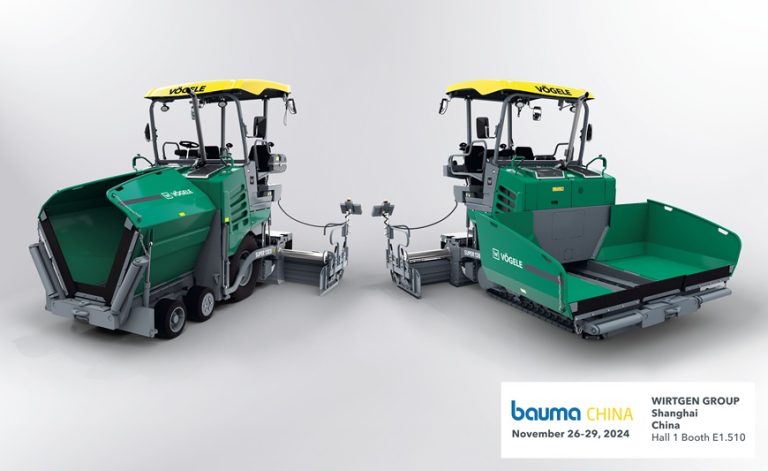 Wirtgen Group akan tampilkan berbagai produk & teknologi baru untuk pasar Asia di bauma China 2024