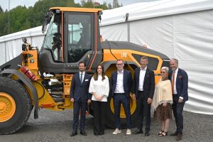Volvo CE Resmikan Fasilitas Pendukung Produksi Wheel Loader Elektrik di Arvika