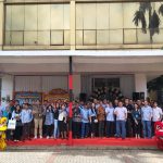 Perayaan ulang tahun kedua dan peresmian kantor baru PT. LGMG Machinery Indonesia di Ruko Golf Lake Residence Rukan Venice Blok A1 & A2, Cengkareng, Jakarta Barat pada Rabu, 19 Desember 2024. Foto: EI