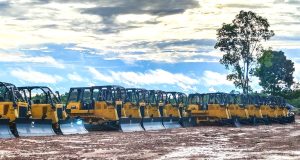 Puluhan Unit Alat Berat LiuGong Dukung Program Food Estate di Merauke