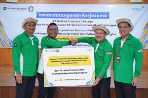 Konservasi Rusa Timor, PT United Tractors Tbk Tanda Tangan MoU dengan UNDIP