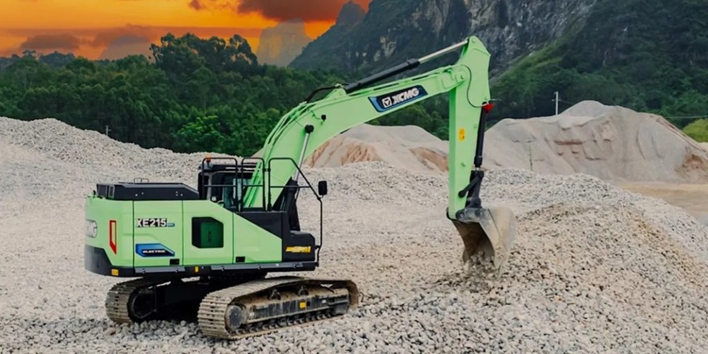 XCMG Luncurkan Crawler Excavator Listrik XE215EV