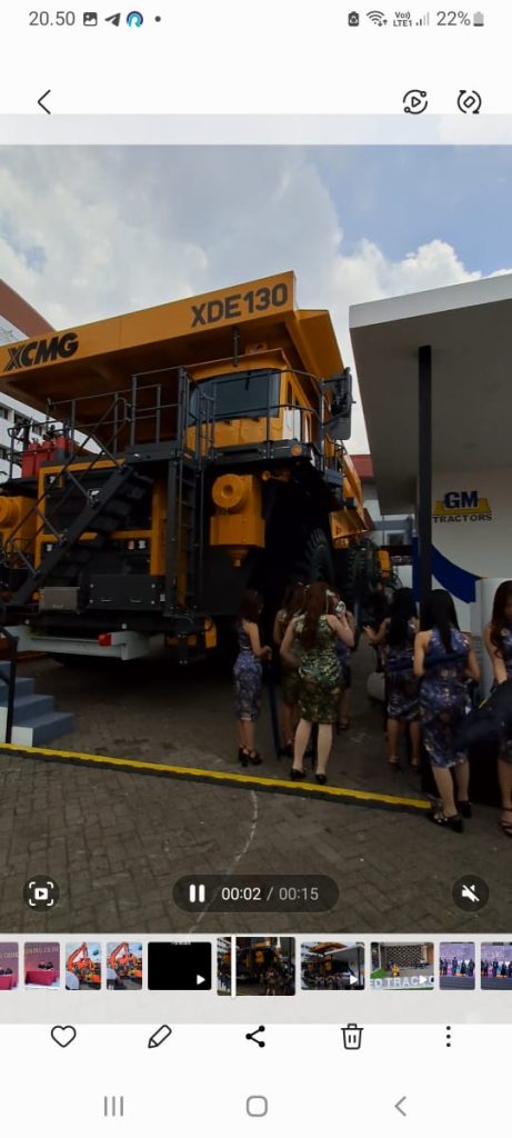 Usung Tema “Empowering the Future”, XCMG Tampil Spektakuler di Mining Expo Indonesia 2025