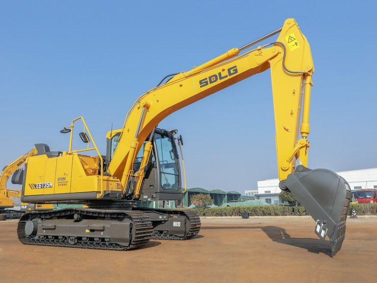 Excavator SDLG E6135H: Performa, Kenyamanan & Efisiensi Generasi Terbaru