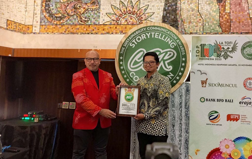 Anak Usaha UT Sabet Platinum Alignment pada Sustainability Communication Awards 2025