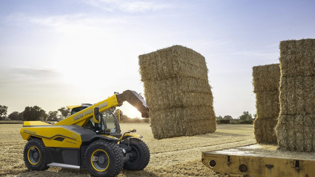 New Holland Tampilkan Prototipe Hybrid Telehandler
