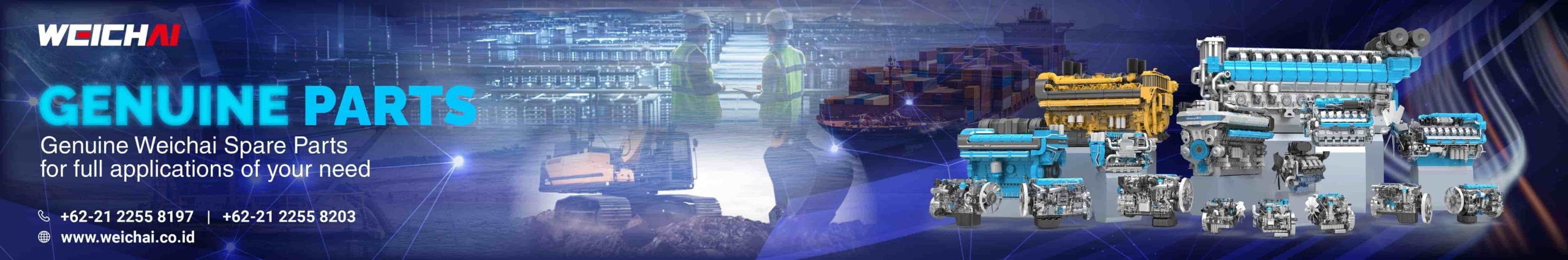 Weichai Premium Ad Example 728x250