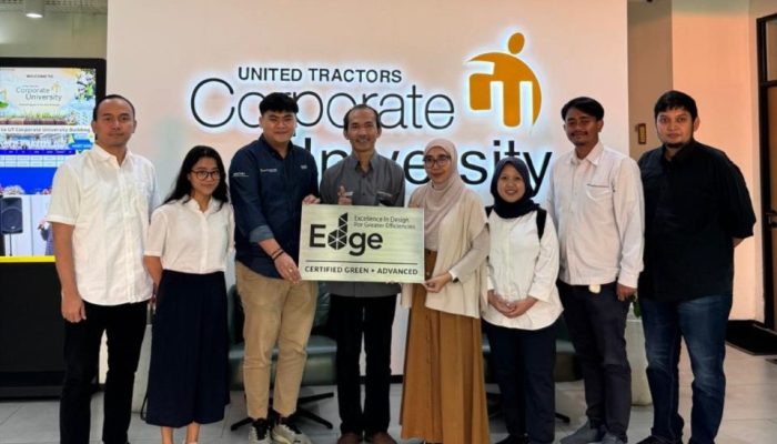 Gedung UT Corporate University Raih Sertifikasi Bangunan Hijau EDGE dari GBCI
