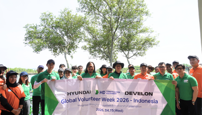 Global Volunteer Week 2026 – HD Construction Equipment Hyundai Indonesia