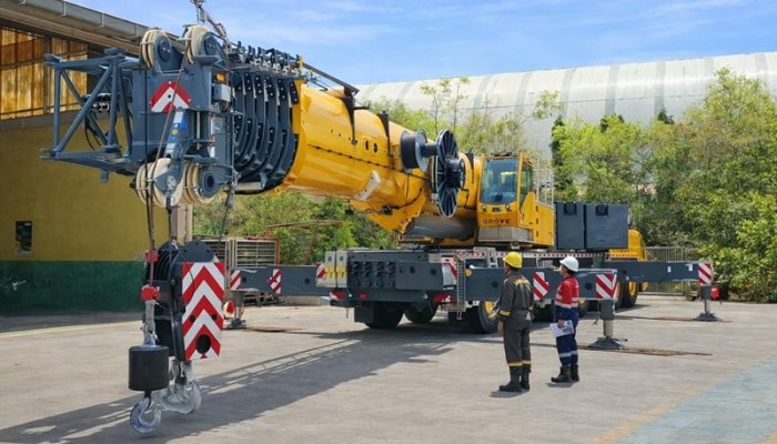 Grove GMK6300L-1 Perkuat Kapasitas Heavy Lifting Petrokimia Gresik