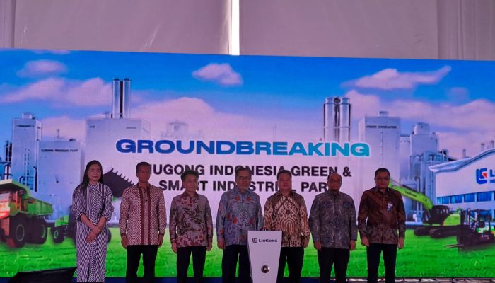 Wujudkan Investasi Besar, LiuGong Groundbreaking Pabrik di Karawang