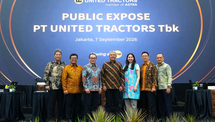 Paparan Publik, Pendapatan Bersih UT pada Semester Pertama 2026 Turun 15%
